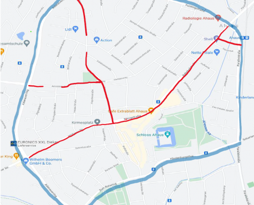 Antrag 30km.h-Zone ©Google Maps